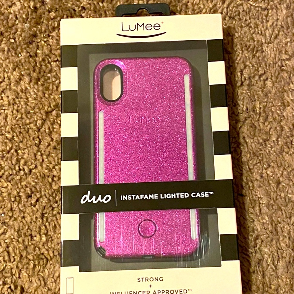 COPY - 🔥Pink Lumee iPhone X case🔥